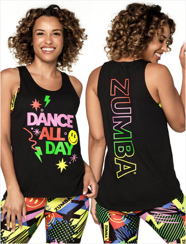 Zumba Dance All Day Tank]